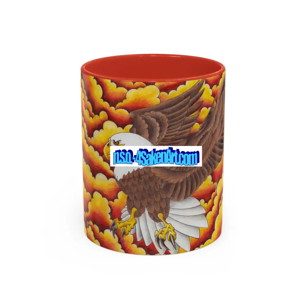 Eagle Coffee Mug 11 15oz 11oz / Red Mug