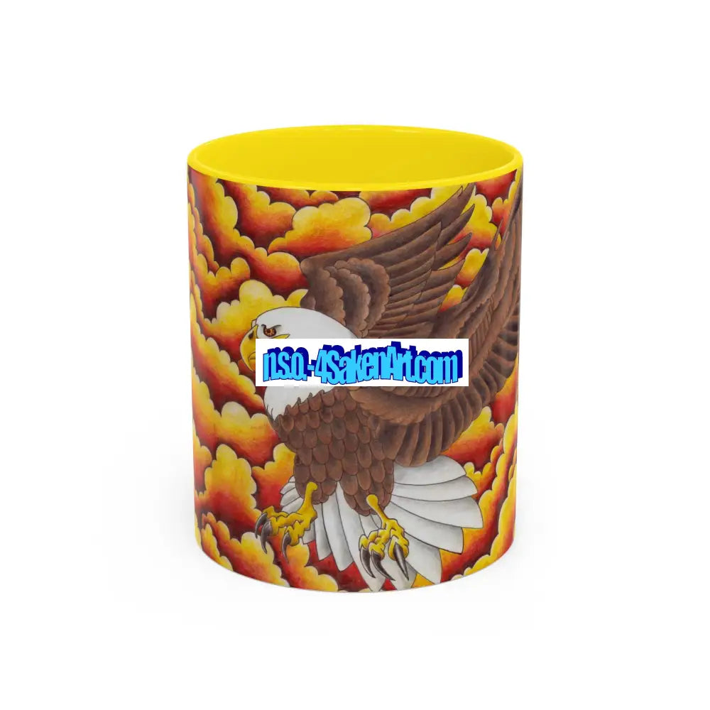 Eagle Coffee Mug 11 15oz 11oz / Yellow Mug