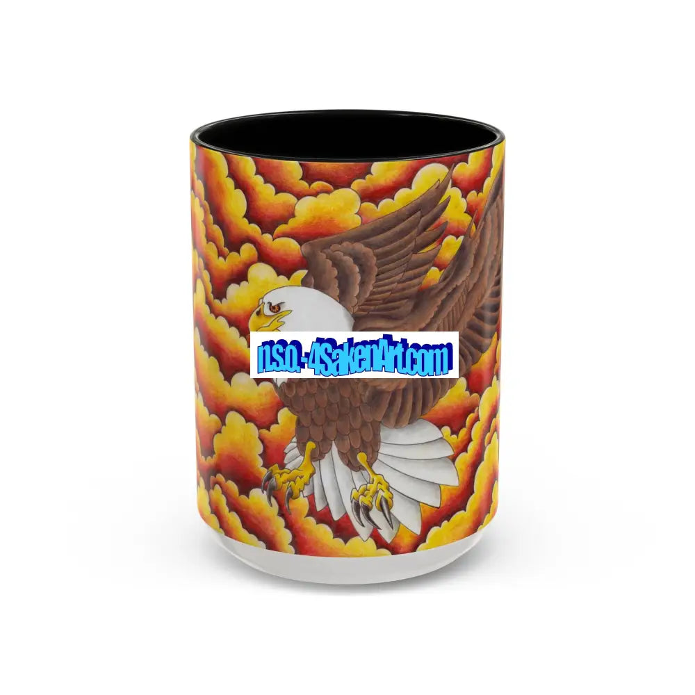 Eagle Coffee Mug 11 15oz 15oz / Black Mug