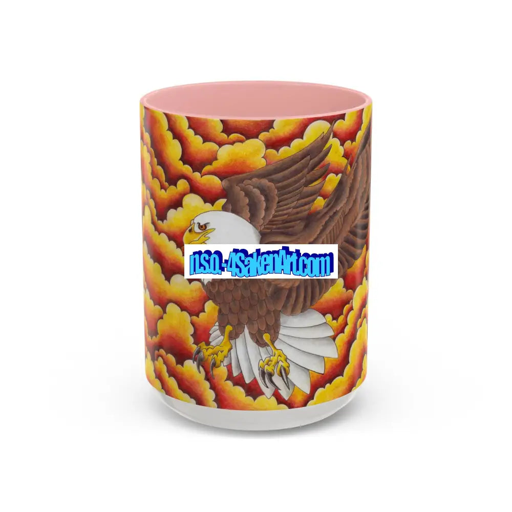Eagle Coffee Mug 11 15oz 15oz / Pink Mug
