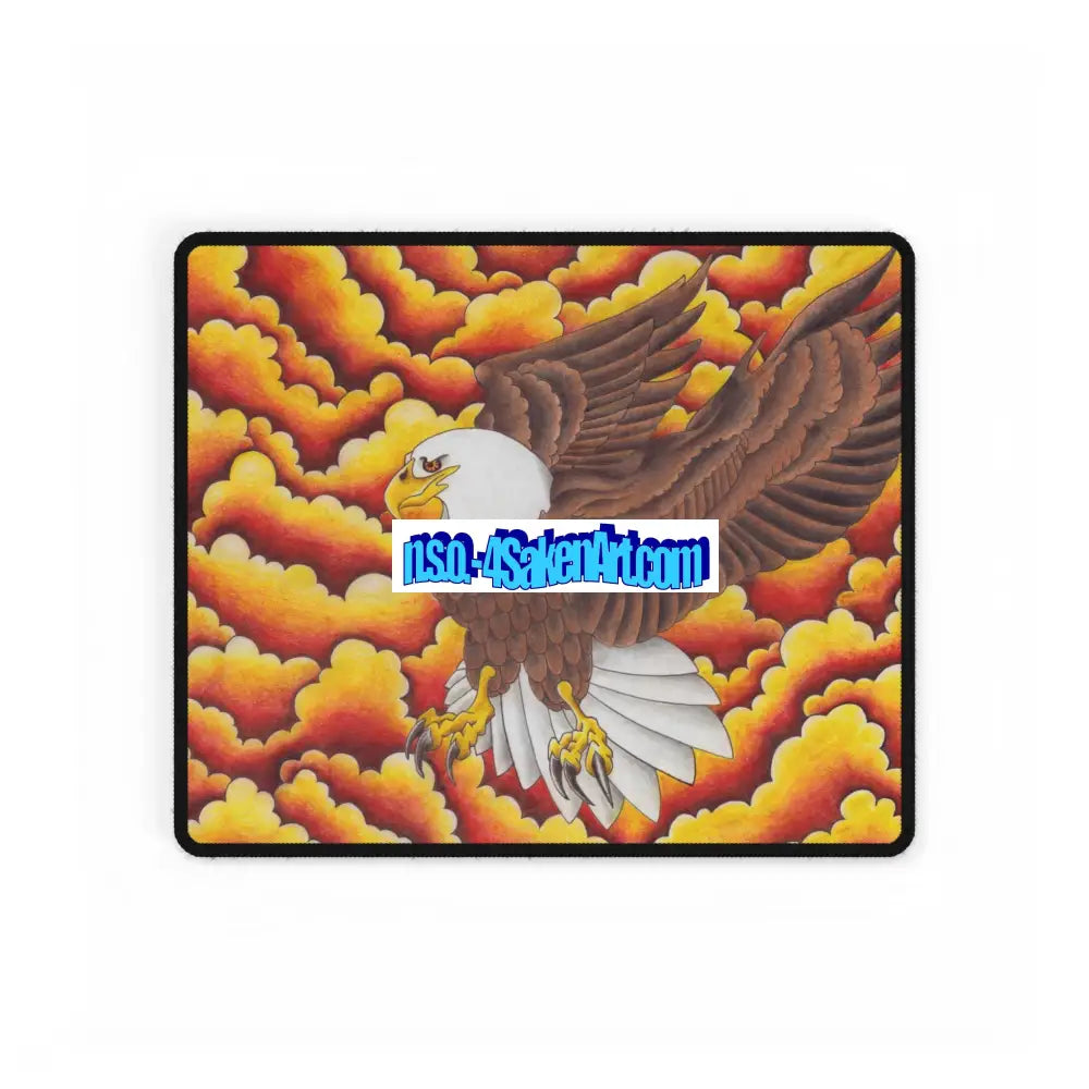 Eagle Desk Mat 14.4’’ × 12.1’’ Home Decor