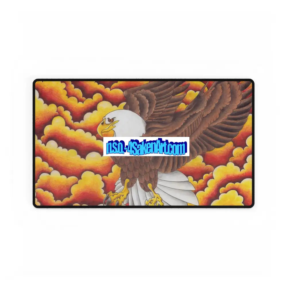 Eagle Desk Mat 23.6’’ × 13.8’’ Home Decor