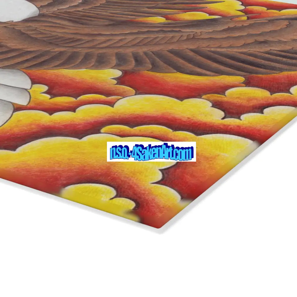 Eagle Glass Cutting Board Home Decor