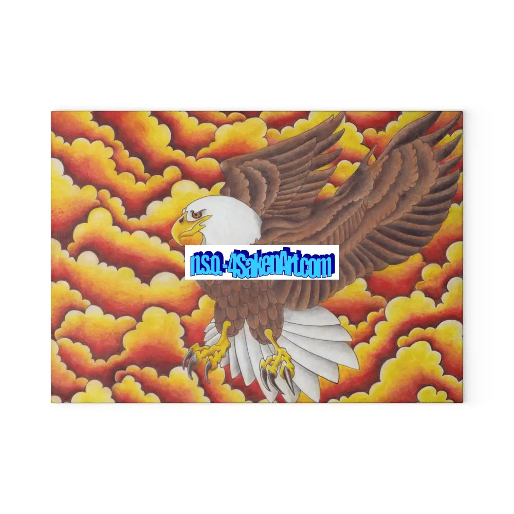 Eagle Glass Cutting Board Home Decor