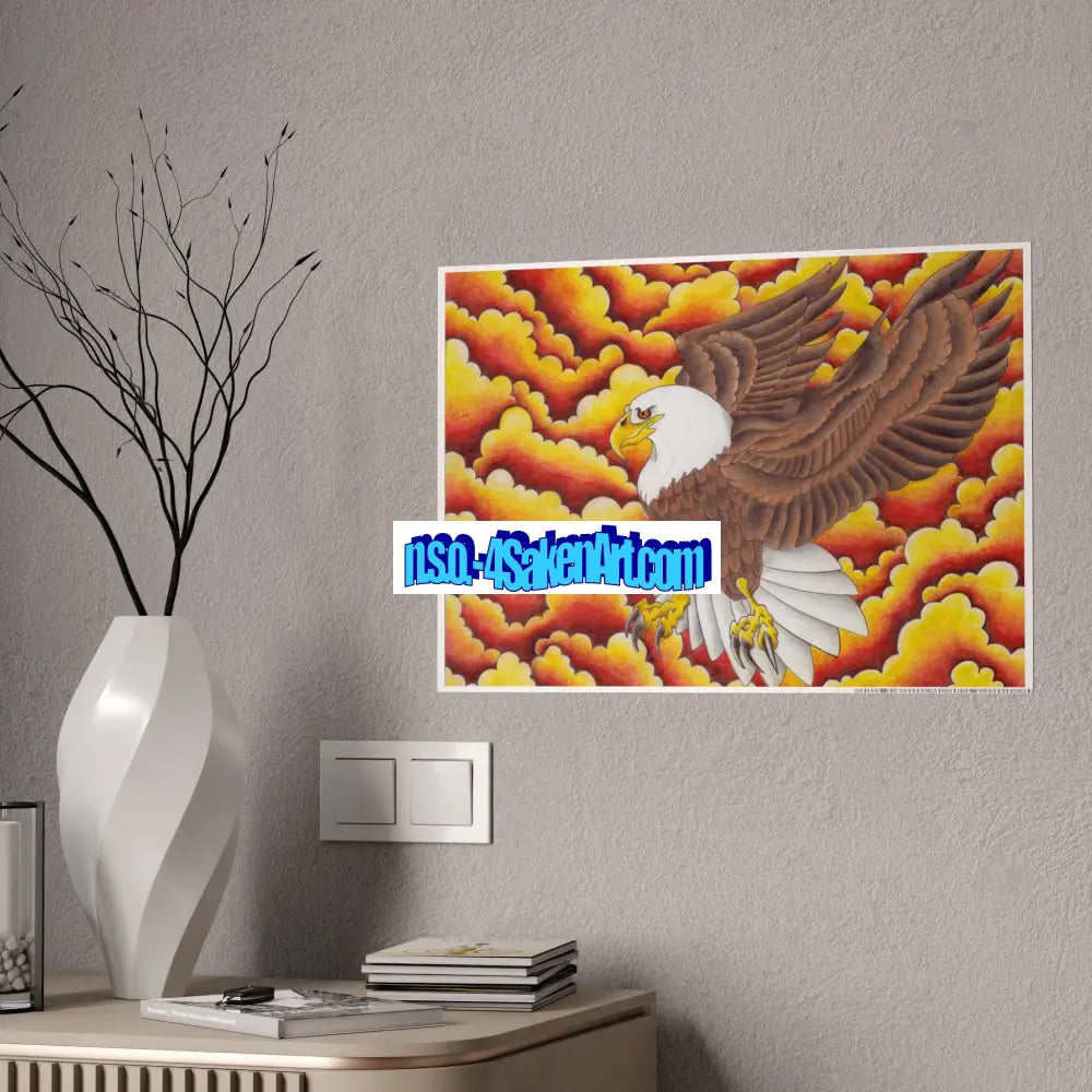 Eagle Gloss Poster Poster