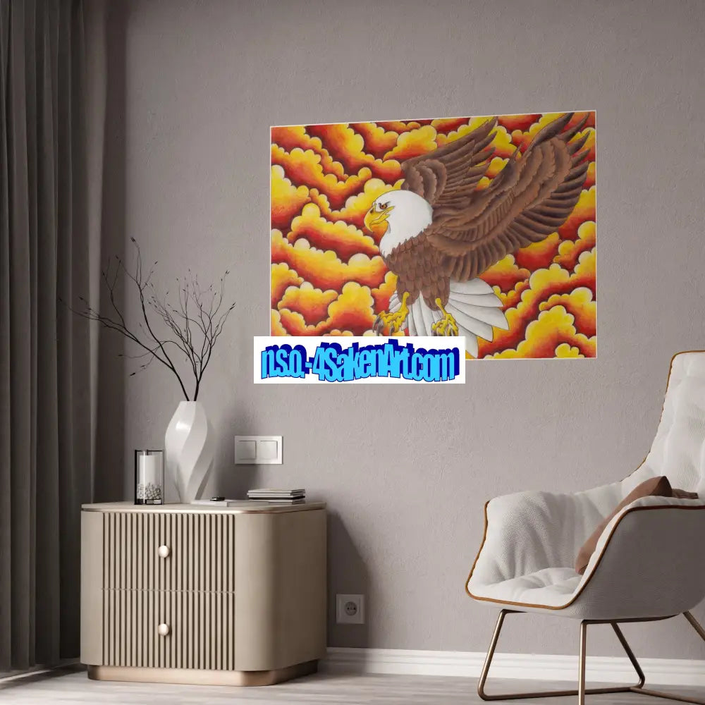 Eagle Gloss Poster Poster