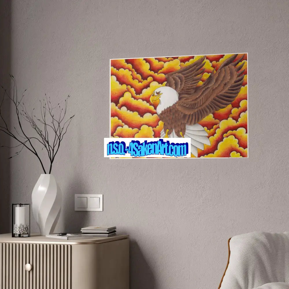 Eagle Gloss Poster Poster