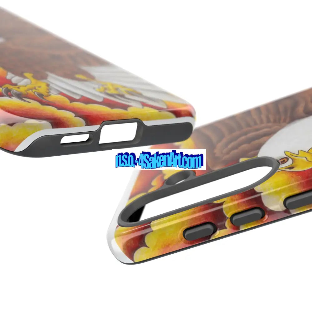 Eagle Phone Case Tough Cases with Eagle Design Gift for Wildlife Lovers Unique Phone Accessories Stylish Tough Cover