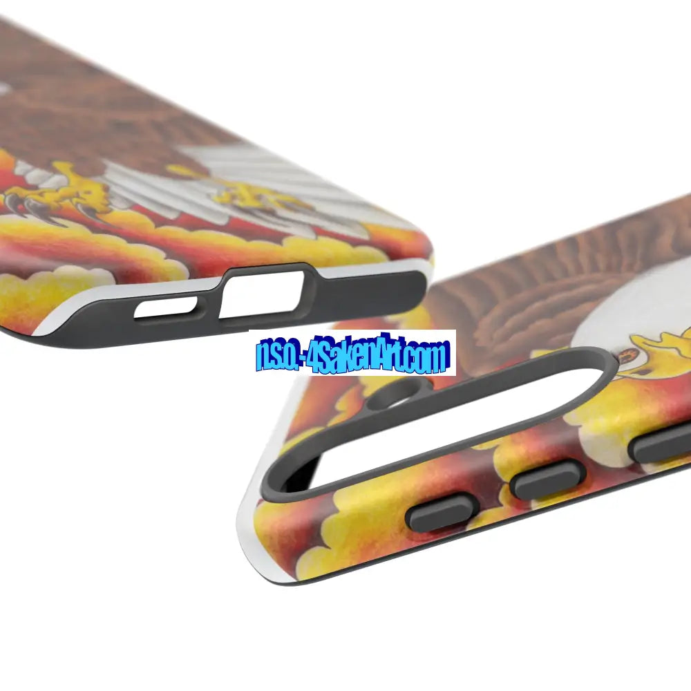 Eagle Phone Case Tough Cases with Eagle Design Gift for Wildlife Lovers Unique Phone Accessories Stylish Tough Cover