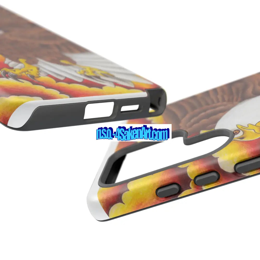 Eagle Phone Case Tough Cases with Eagle Design Gift for Wildlife Lovers Unique Phone Accessories Stylish Tough Cover