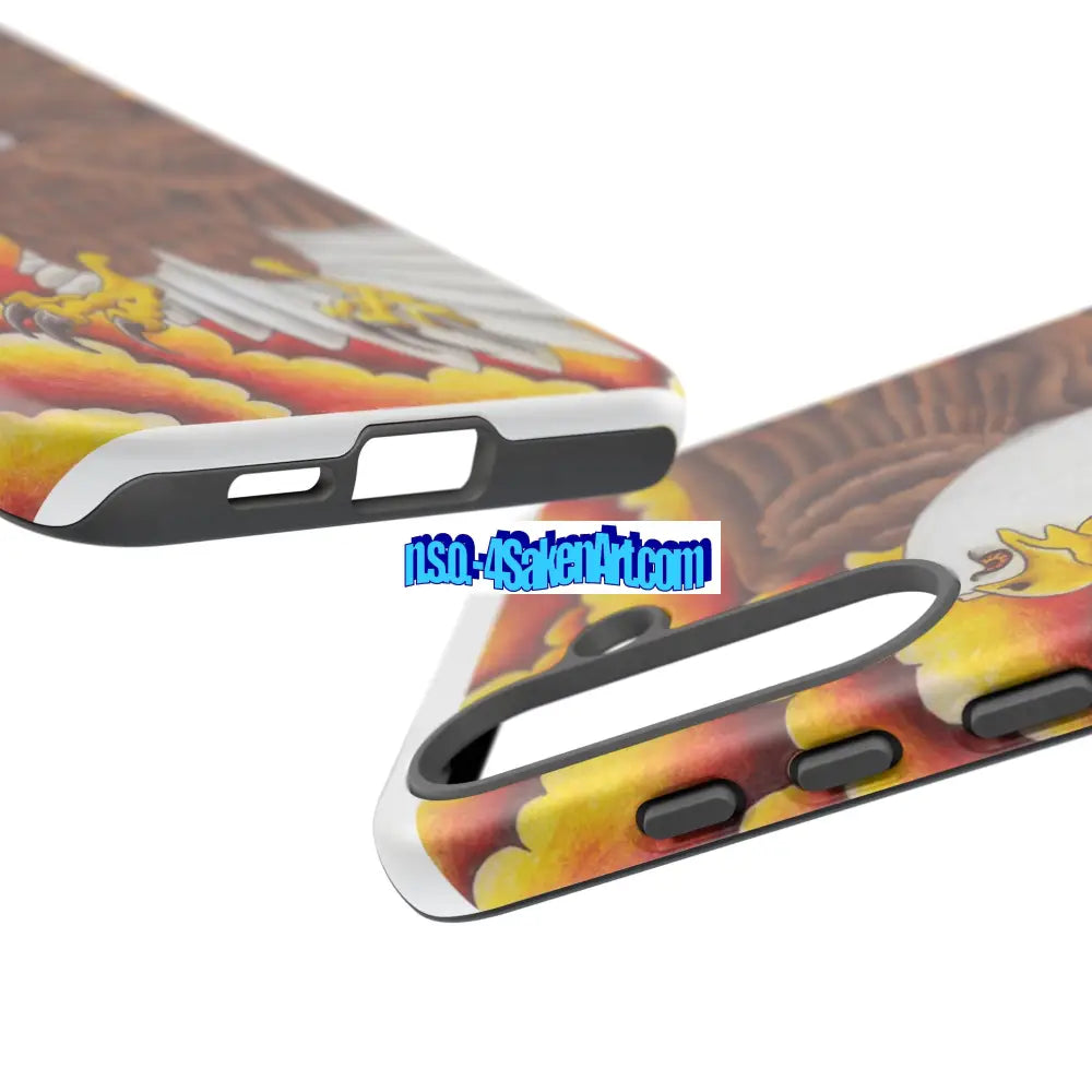 Eagle Phone Case Tough Cases with Eagle Design Gift for Wildlife Lovers Unique Phone Accessories Stylish Tough Cover