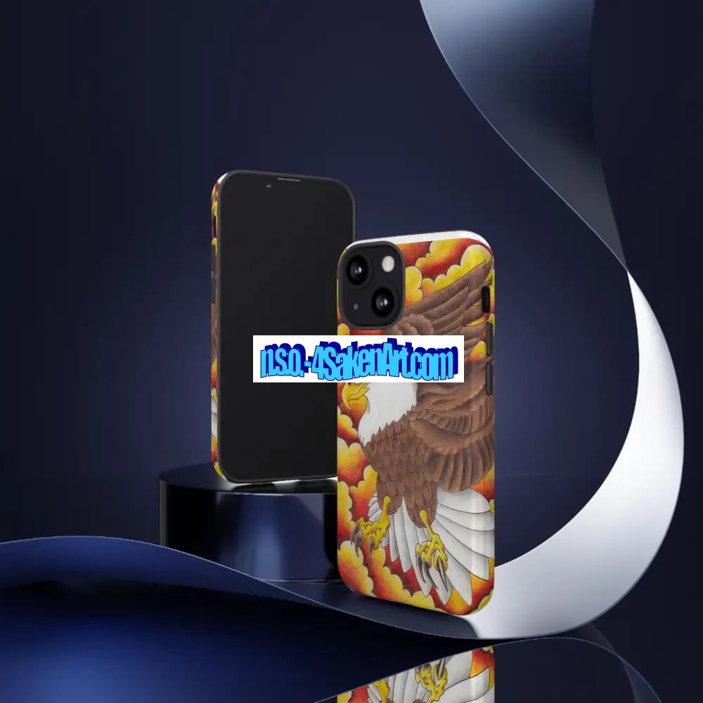 Eagle Phone Case Tough Cases with Eagle Design Gift for Wildlife Lovers Unique Phone Accessories Stylish Tough Cover