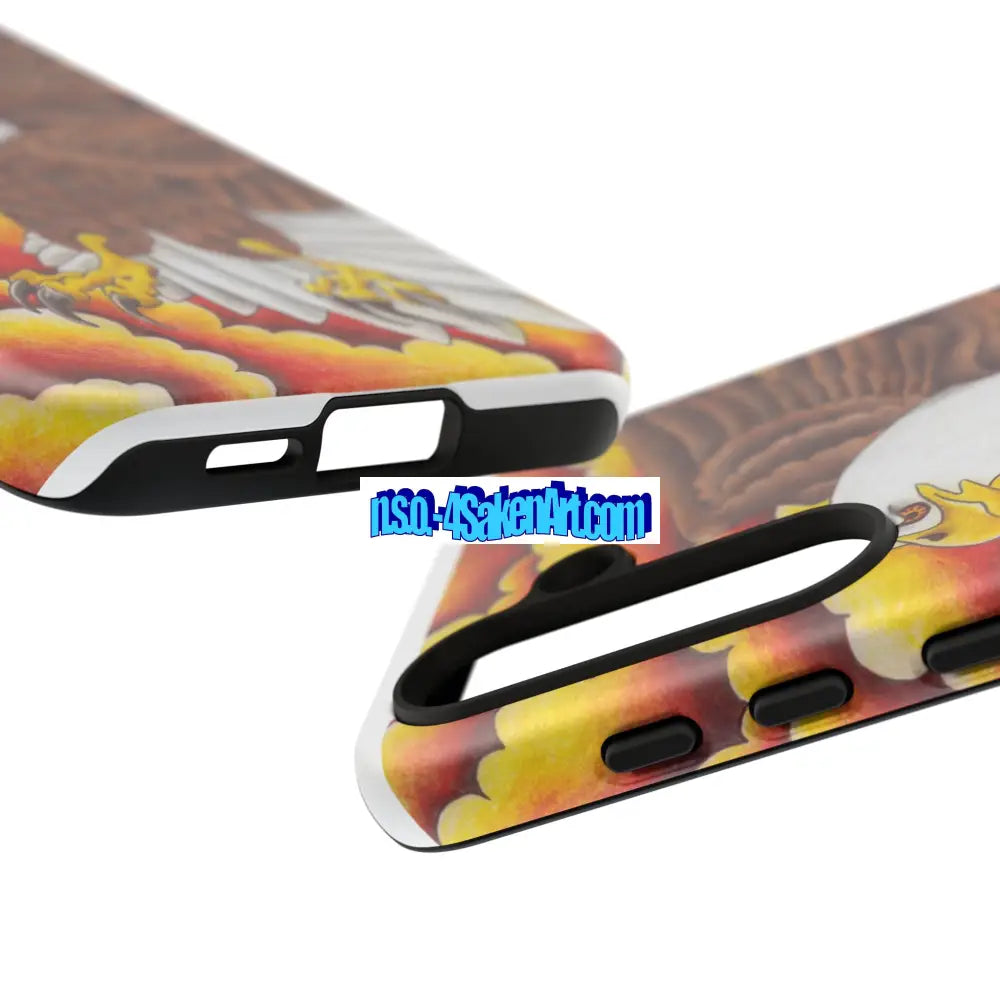 Eagle Phone Case Tough Cases with Eagle Design Gift for Wildlife Lovers Unique Phone Accessories Stylish Tough Cover