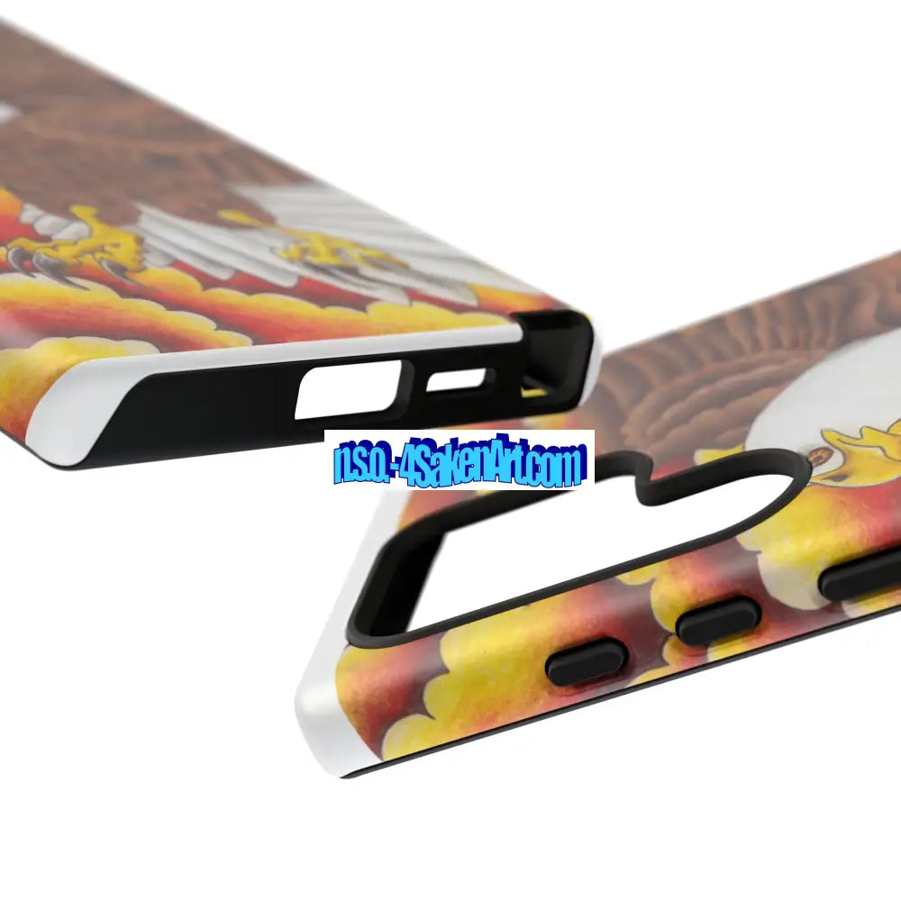 Eagle Phone Case Tough Cases with Eagle Design Gift for Wildlife Lovers Unique Phone Accessories Stylish Tough Cover