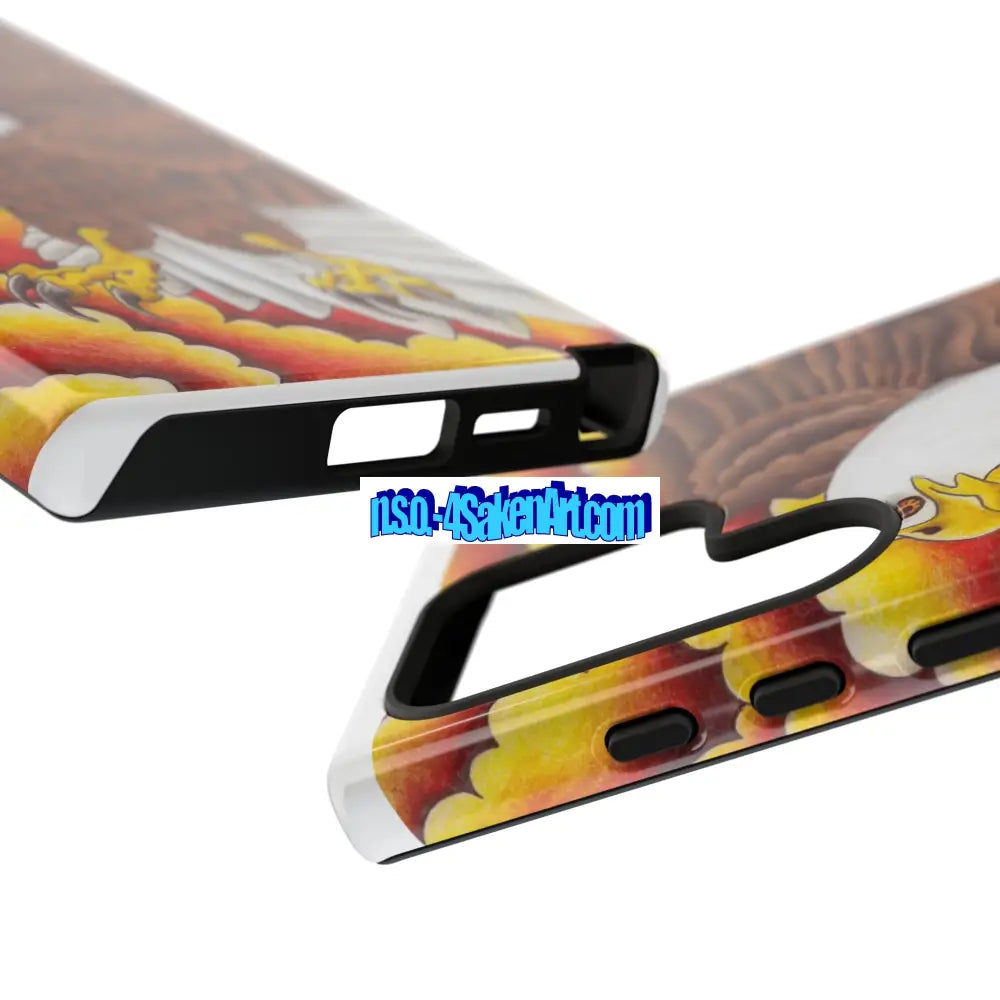 Eagle Phone Case Tough Cases with Eagle Design Gift for Wildlife Lovers Unique Phone Accessories Stylish Tough Cover