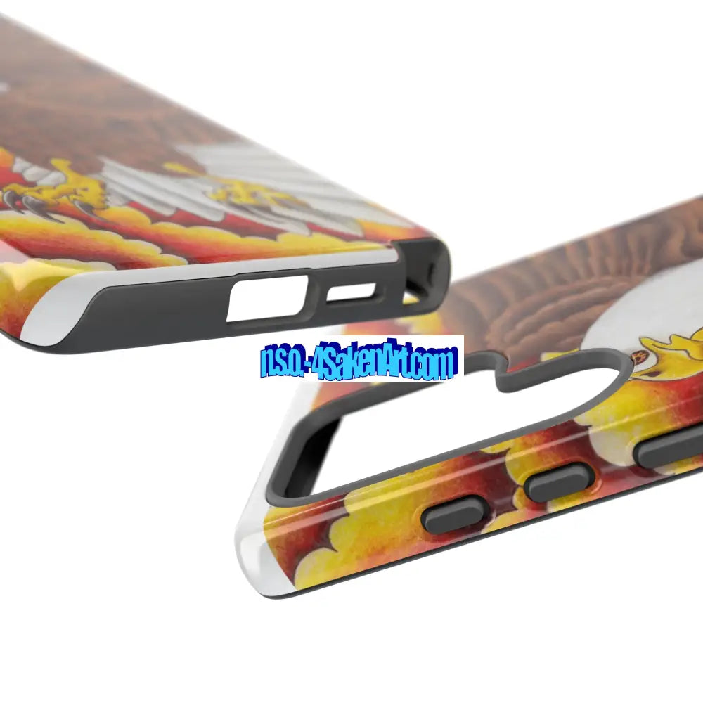 Eagle Phone Case Tough Cases with Eagle Design Gift for Wildlife Lovers Unique Phone Accessories Stylish Tough Cover