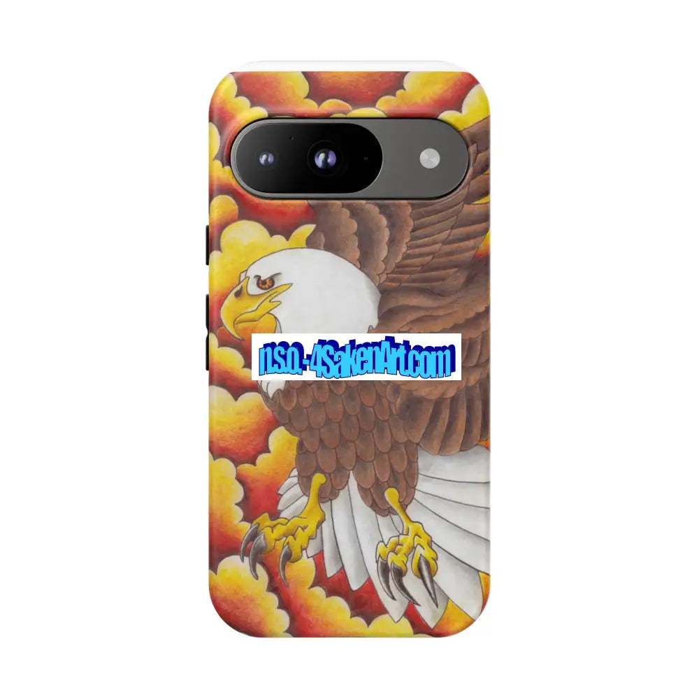 Eagle Phone Case Tough Cases with Eagle Design Gift for Wildlife Lovers Unique Phone Accessories Stylish Tough Cover