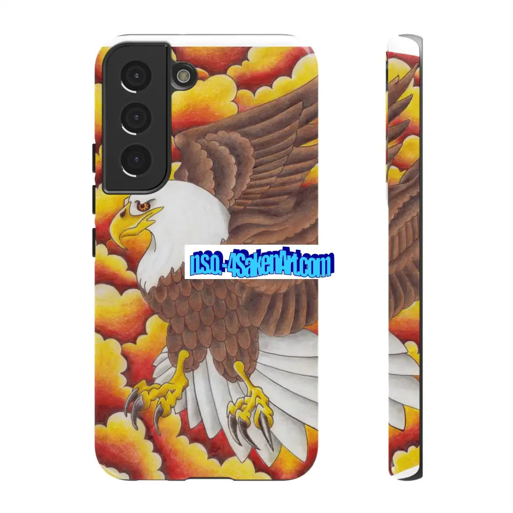 Eagle Phone Case Tough Cases with Eagle Design Gift for Wildlife Lovers Unique Phone Accessories Stylish Tough Cover