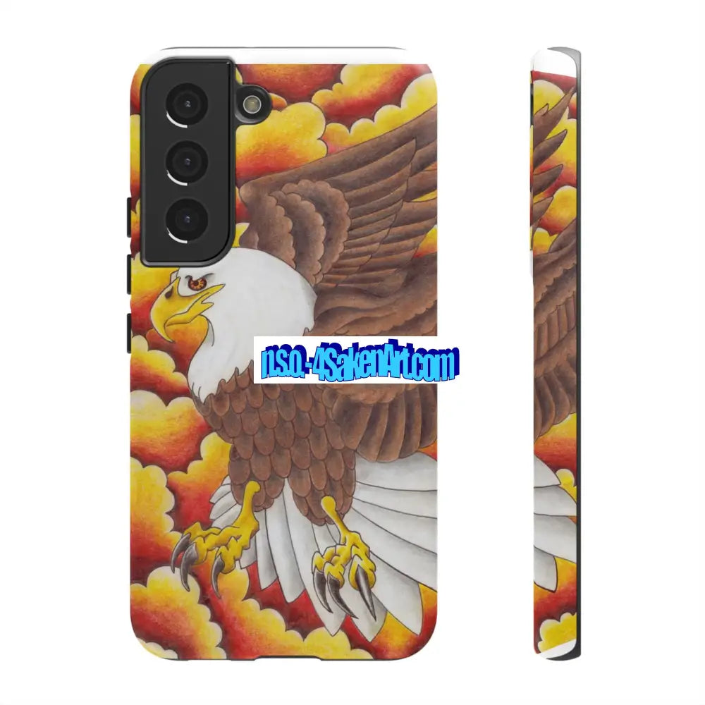 Eagle Phone Case Tough Cases with Eagle Design Gift for Wildlife Lovers Unique Phone Accessories Stylish Tough Cover