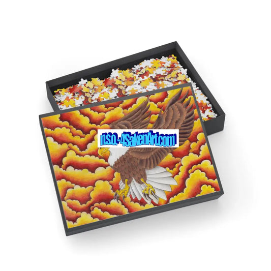 Eagle Puzzle - 1000-Piece 500 pcs Puzzle