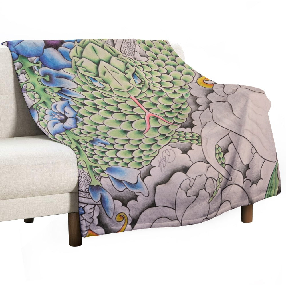 Ultra-Soft Flannel Blanket Multiple Sizes