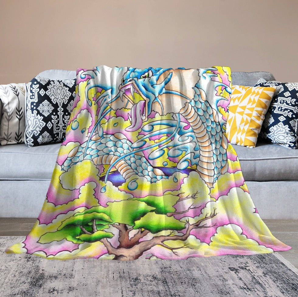 Ultra-Soft Flannel Blanket Multiple Sizes
