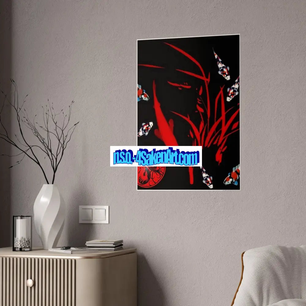 Gloss Posters - Koi Fish Glass Poster Poster