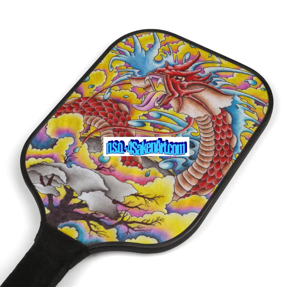 Pickleball Kit Dragon Art Set 7.5’’ × 15.5’’ Accessories