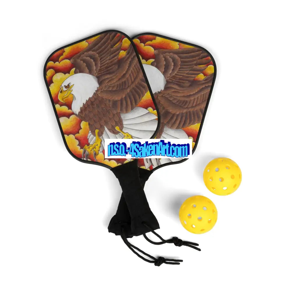 Pickleball Kit Eagle Art Set 7.5’’ × 15.5’’ Accessories