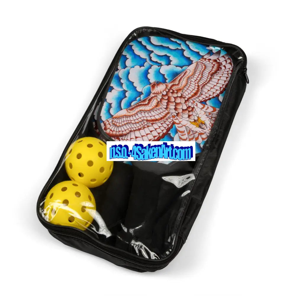 Pickleball Kit Hawk Art Set 7.5’’ × 15.5’’ Accessories