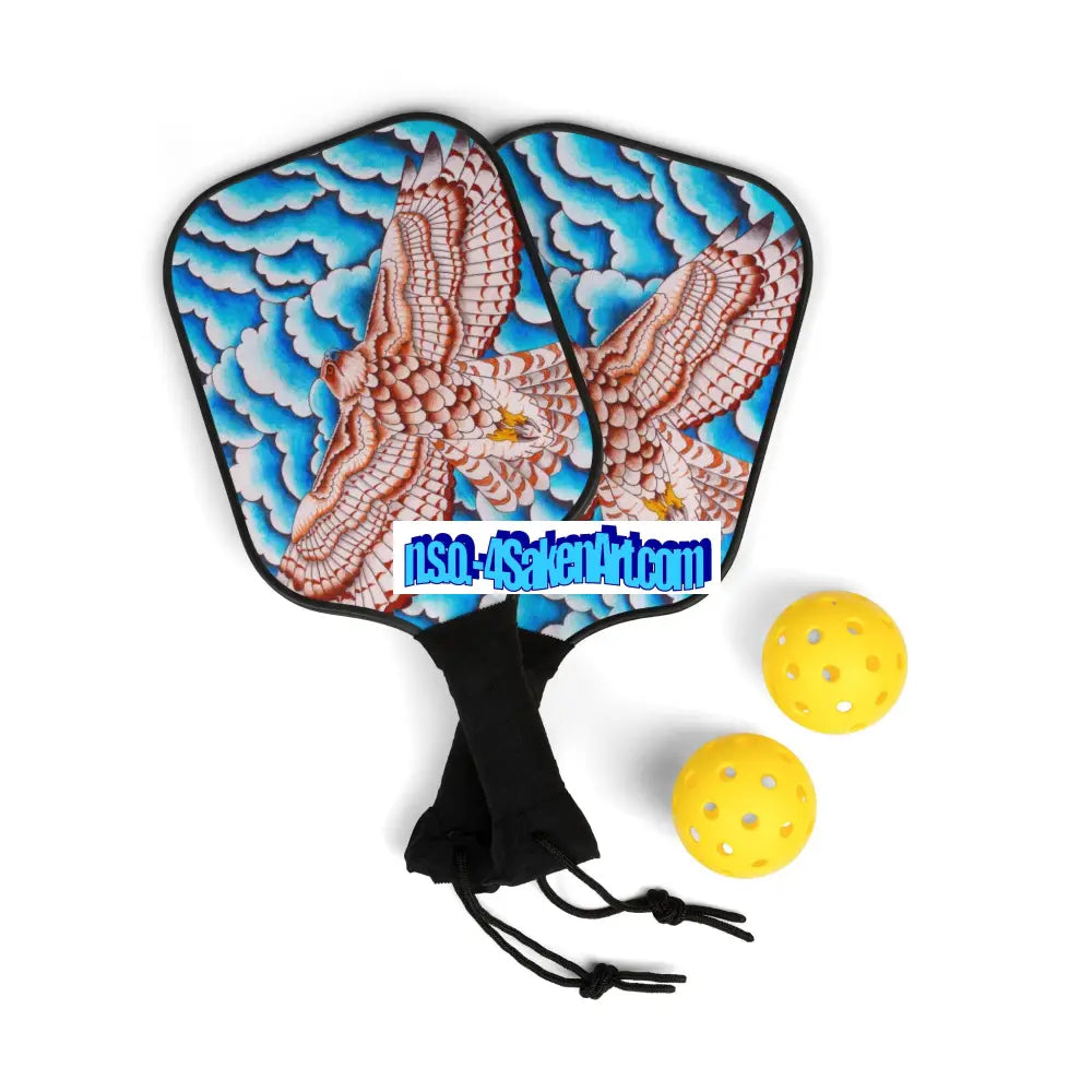 Pickleball Kit Hawk Art Set 7.5’’ × 15.5’’ Accessories