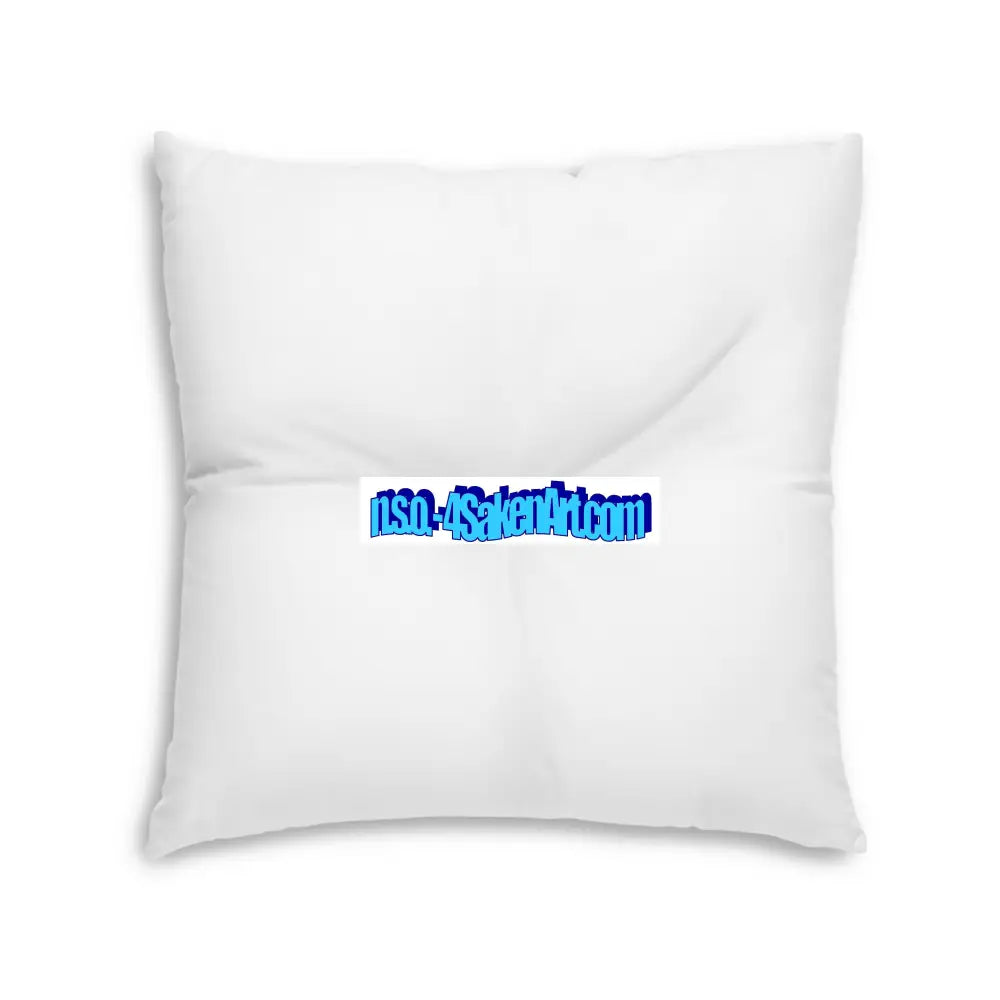 Spider-Man vs. Venom Comic Art Tufted Floor Pillow Home Decor