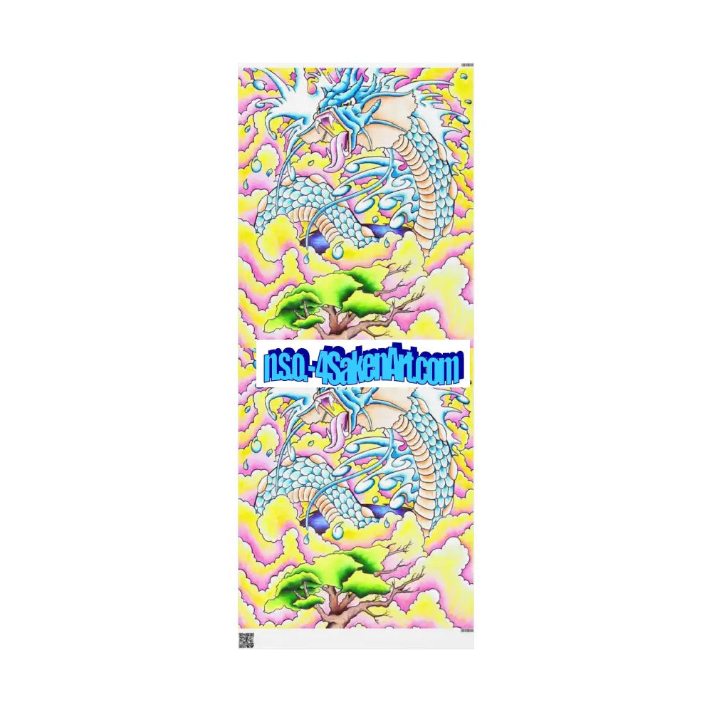 Vibrant Colorful Wrapping Paper Roll for Special Occasions 30’’ x 72’’ / Matte Home Decor