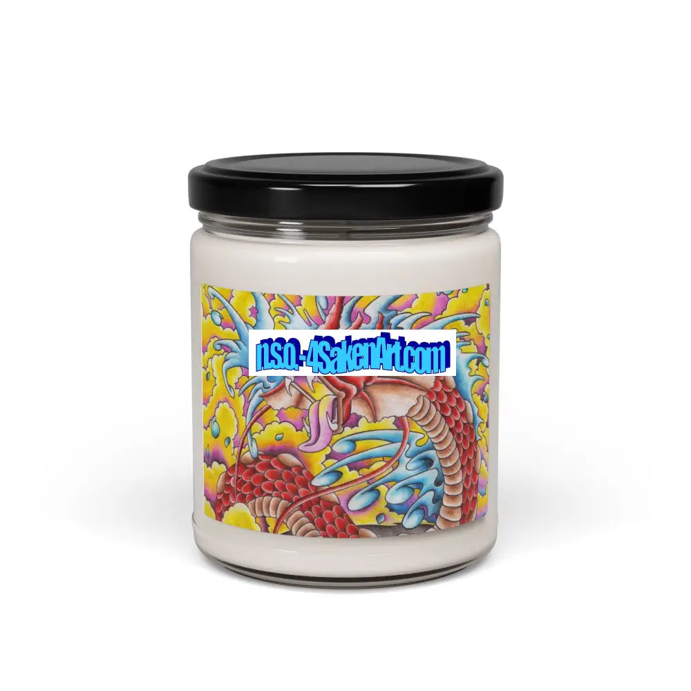 Vibrant Dragon Scented Soy Candle Aromatherapy Candle Home Decor Gift Candle for Relaxation Unique Candle Gift Idea