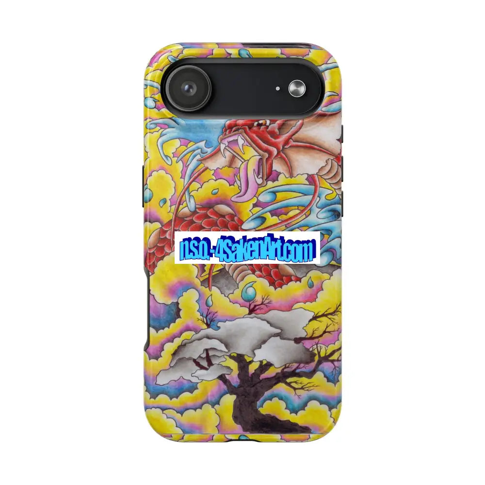 Vibrant Dragon Tough Phone Case Custom Phone Cover Colorful Phone Case Durable Protection Unique Art Case iPhone 17 Air