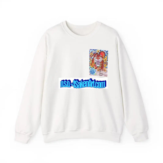 Vibrant Tiger Graphic Crewneck Sweatshirt | Cozy Unisex Pullover Colorful Art Sweatshirt Perfect Gift for Art Lovers